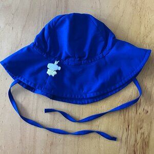 Baby Infant Unisex UPF 50 Solid Brim Sun Hat/Beach Hat by i Play